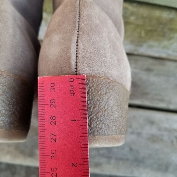 Vintage 90s y2k Morland Sheepskin 16" English Equestrian Shearling Boots 10.5 - Picture 7 of 15